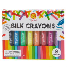 Silk Crayons 8 Pack - Tiger Tribe